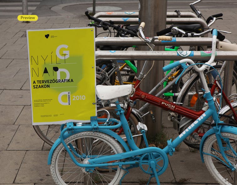 复古海报城市街道张贴效果预览样机 Poster Mockup Set – Urban插图(6)