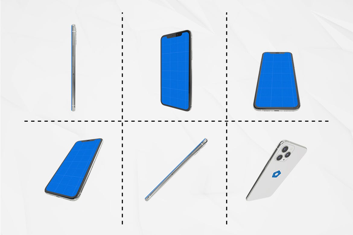 多角度全方位视觉iPhone 11手机样机模板 iPhone 11 Kit插图(3)