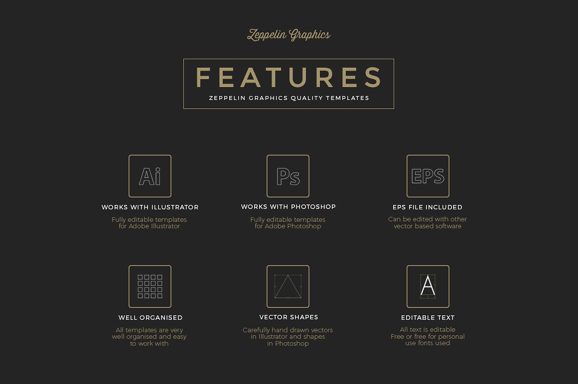 50款女性奢华品牌Logo模板 50 Feminine Luxury Logos插图(17)