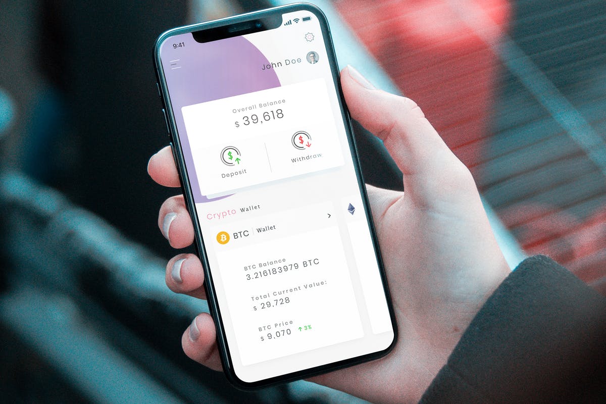 加密电子钱包货币APP UI套件Crypto Wallet Mobile Ui – B插图