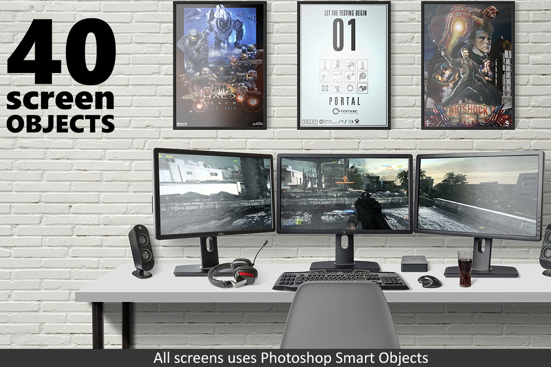 5K高清场景生成模板 SCENE CREATOR 5K Mockup（场景模板、海报、独立元素&背景）插图(5)