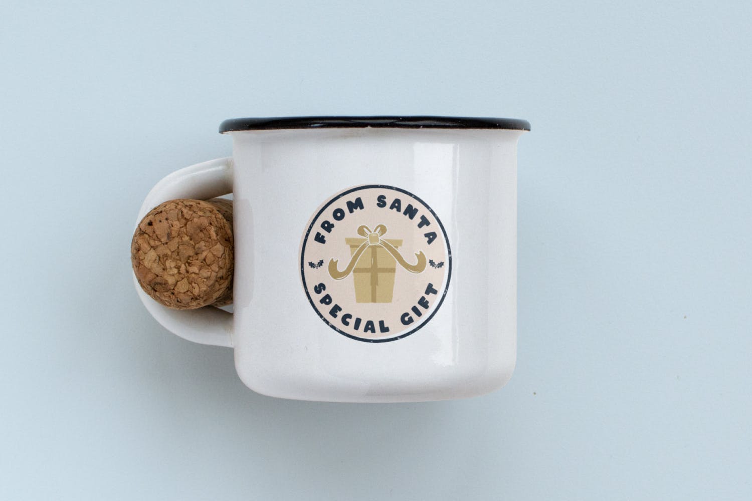 复古风格圣诞节主题T恤印花图案设计素材 Santa T-Shirt. Christmas Vector Print, Holiday SVG插图(2)