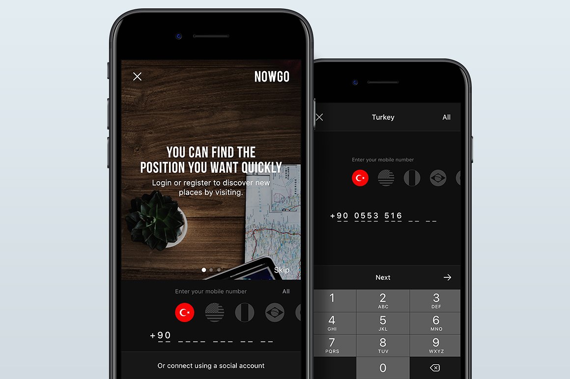 地图类出行应用 UI 套件 Nowgo UI Kit插图(5)