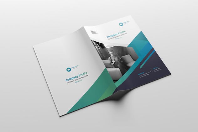 简约现代多用途宣传画册设计模板 Clean & Modern Multipurpose Brochure插图(8)