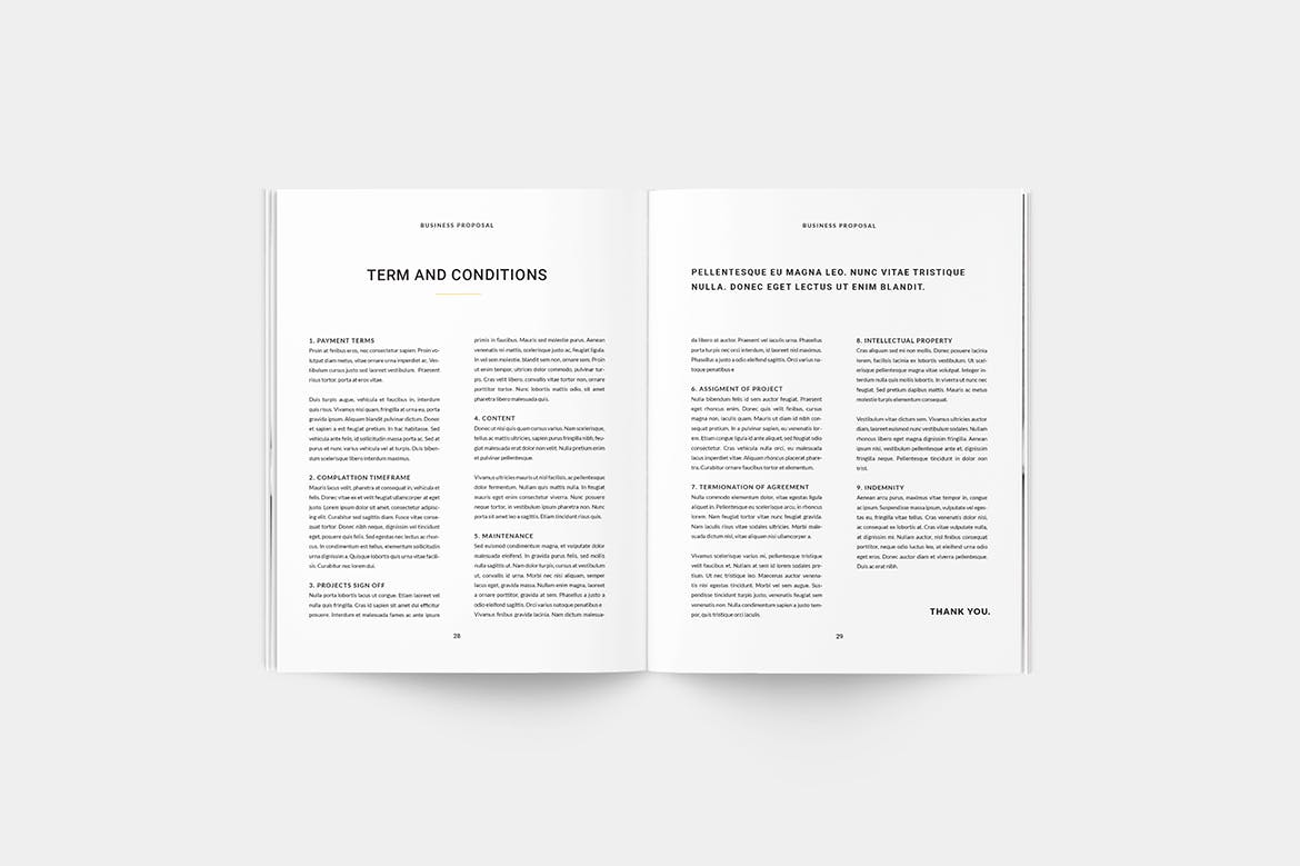 标准化商业计划书设计模板 Business Proposal插图(14)