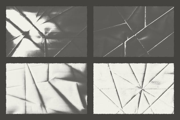 复古折痕纸张纹理套装V8 Fold Paper Texture Pack 0.8插图(3)
