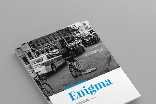 高端商务企业品牌杂志/企业画册模板V16 Magazine Template Vol. 16插图(1)