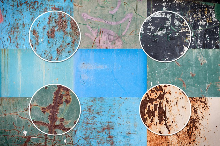 锈迹做旧纹理v1 Rust Textures Volume 1插图(2)