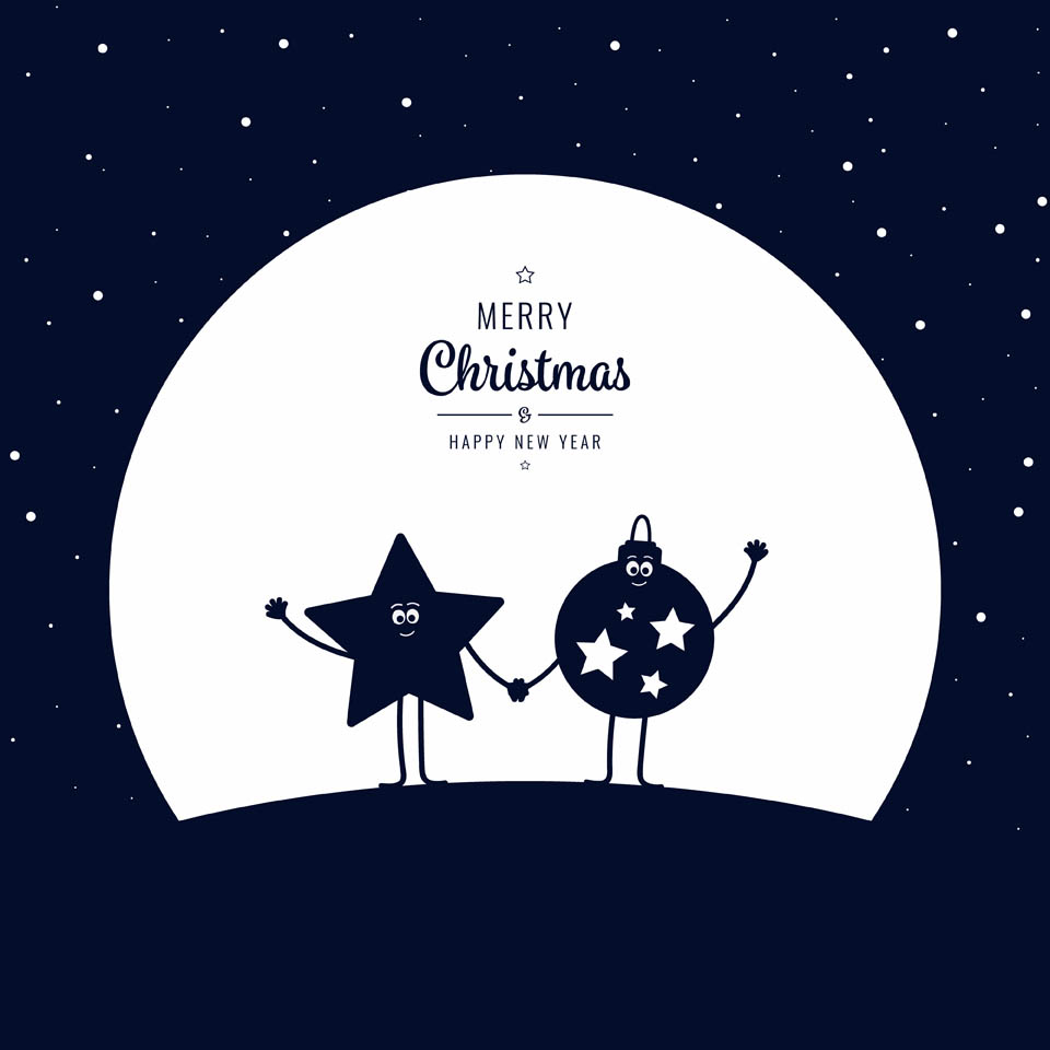 高质量圣诞主题矢量素材合集第三弹 Merry Christmas Premium Vector [AI, EPS]插图(14)