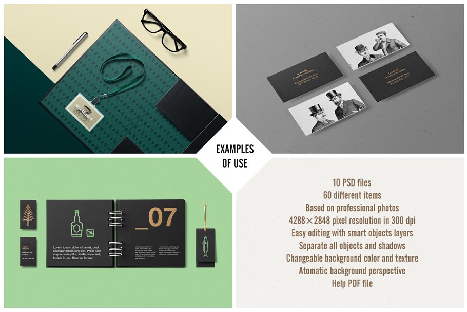 企业品牌VI设计物料模板合集 Corporate Stationery / Mock-Up插图(4)