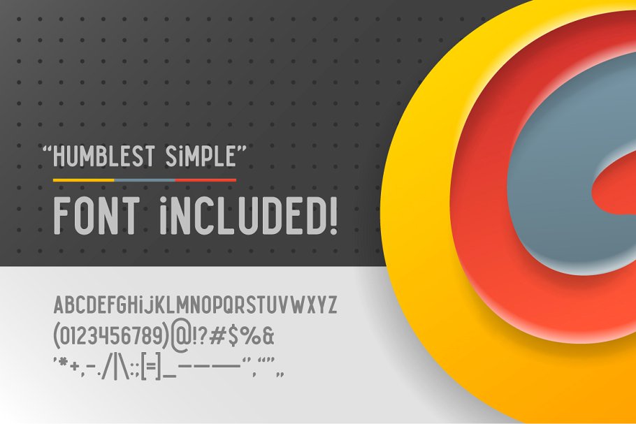 抽象矢量彩色字母名片设计素材 Vector alphabet with cards templates插图(3)