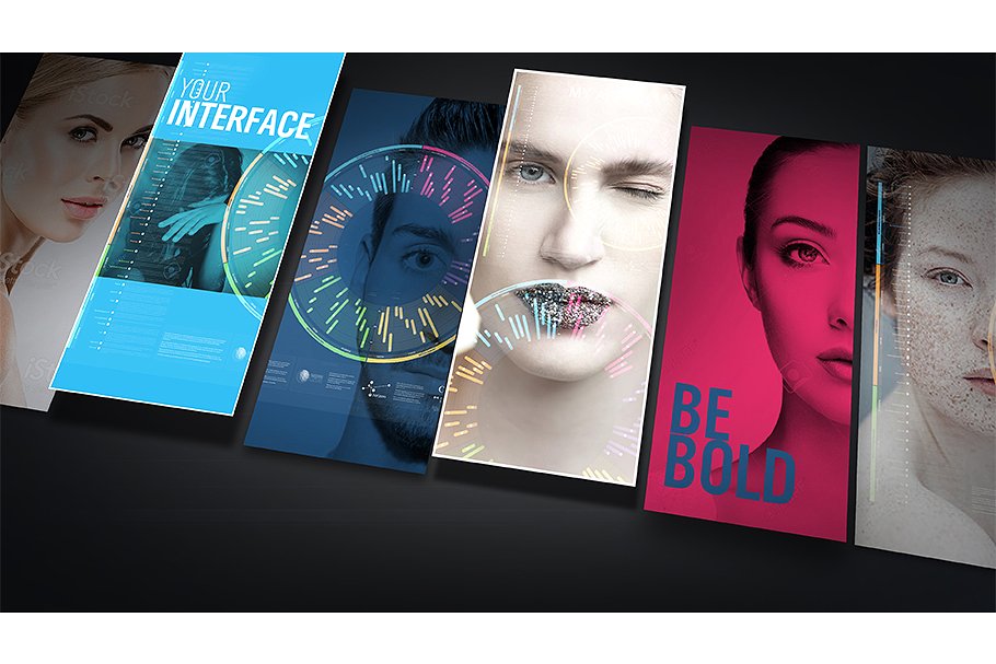 现代独特iPhone X浮动特效 UI设计展示PSD模型Mockups插图(13)