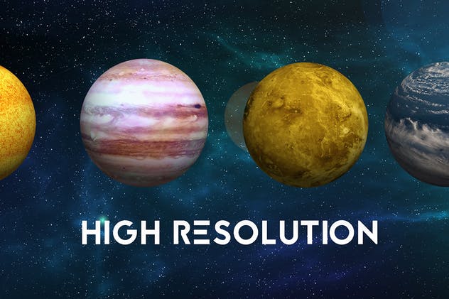 太空元素设计素材套件 Space Toolkit插图(7)