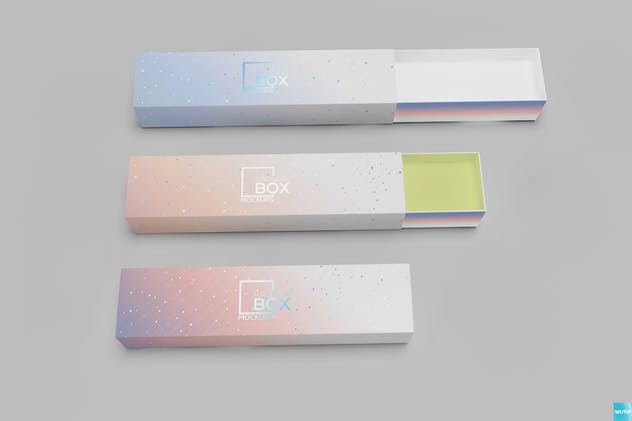 长方体包装盒样机模板 Vol11 Package Box Mockups Vol11插图(13)