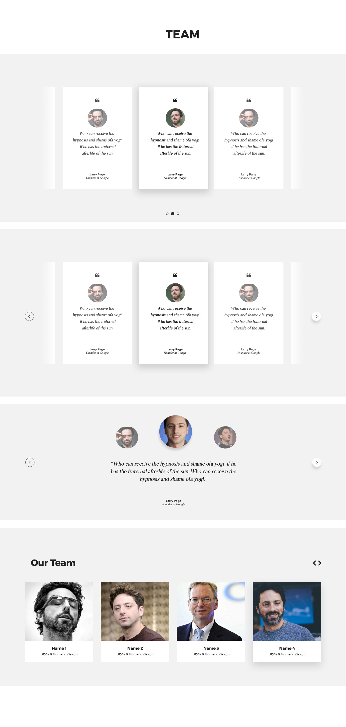 非常完整的一套网页设计 UI 套件 Landing Page UI Kit插图(10)
