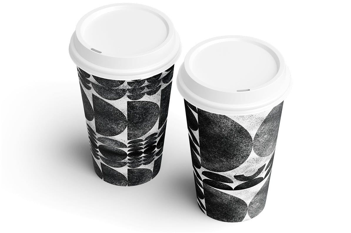 60种沙粒几何图案连续四方图无缝背景图 Grit Pattern插图(7)