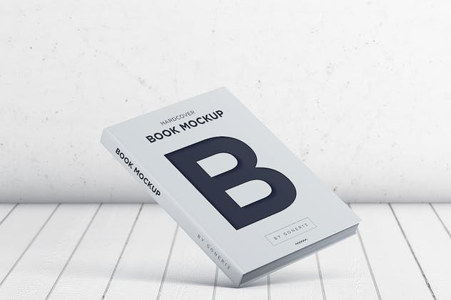 精装图书硬封图书样机模板v1 Book MockUp vol.1插图(2)