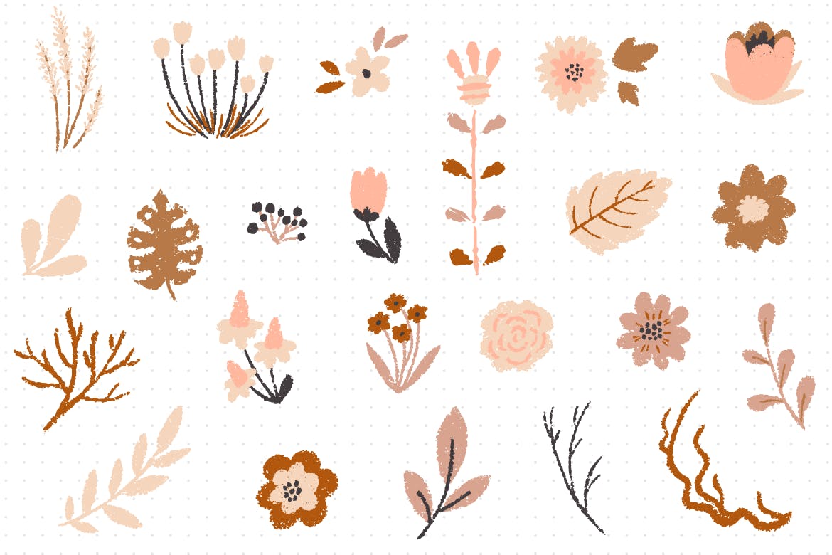 手绘设计风格项目符号装饰元素素材库精选设计素材 Bullet Journaling插图(3)