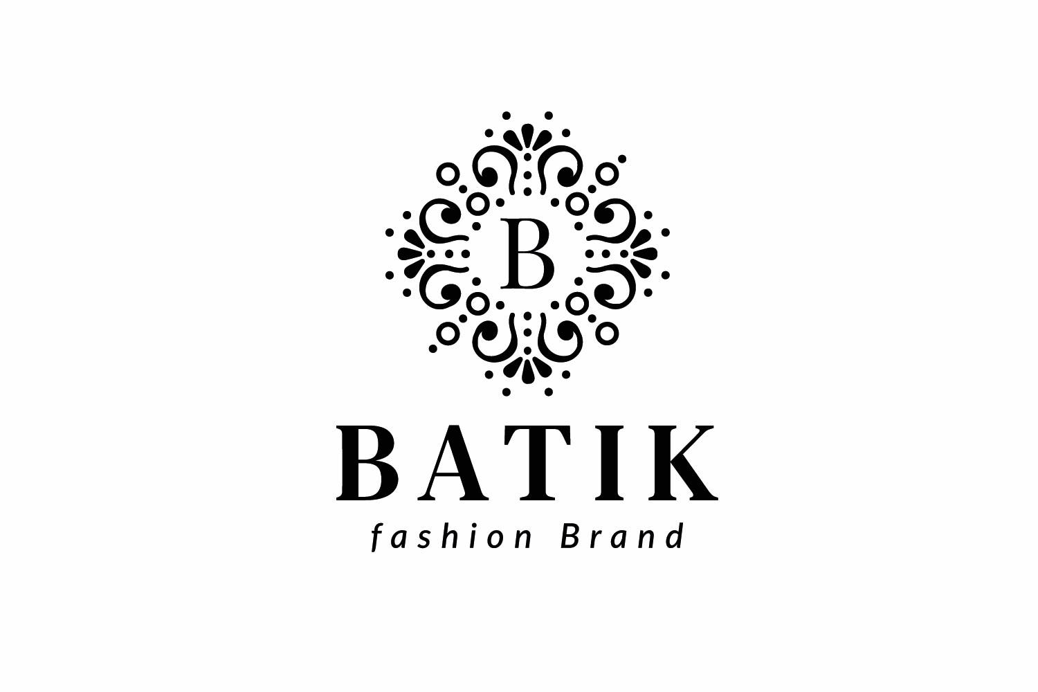 服装品牌商标Logo设计素材库精选模板 Elegant Brand Logo插图(1)