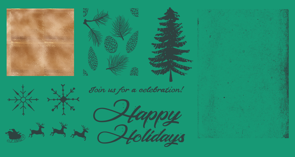 节日纹理及祝福字体素材: Festive Textures Graphics and Catchwords插图