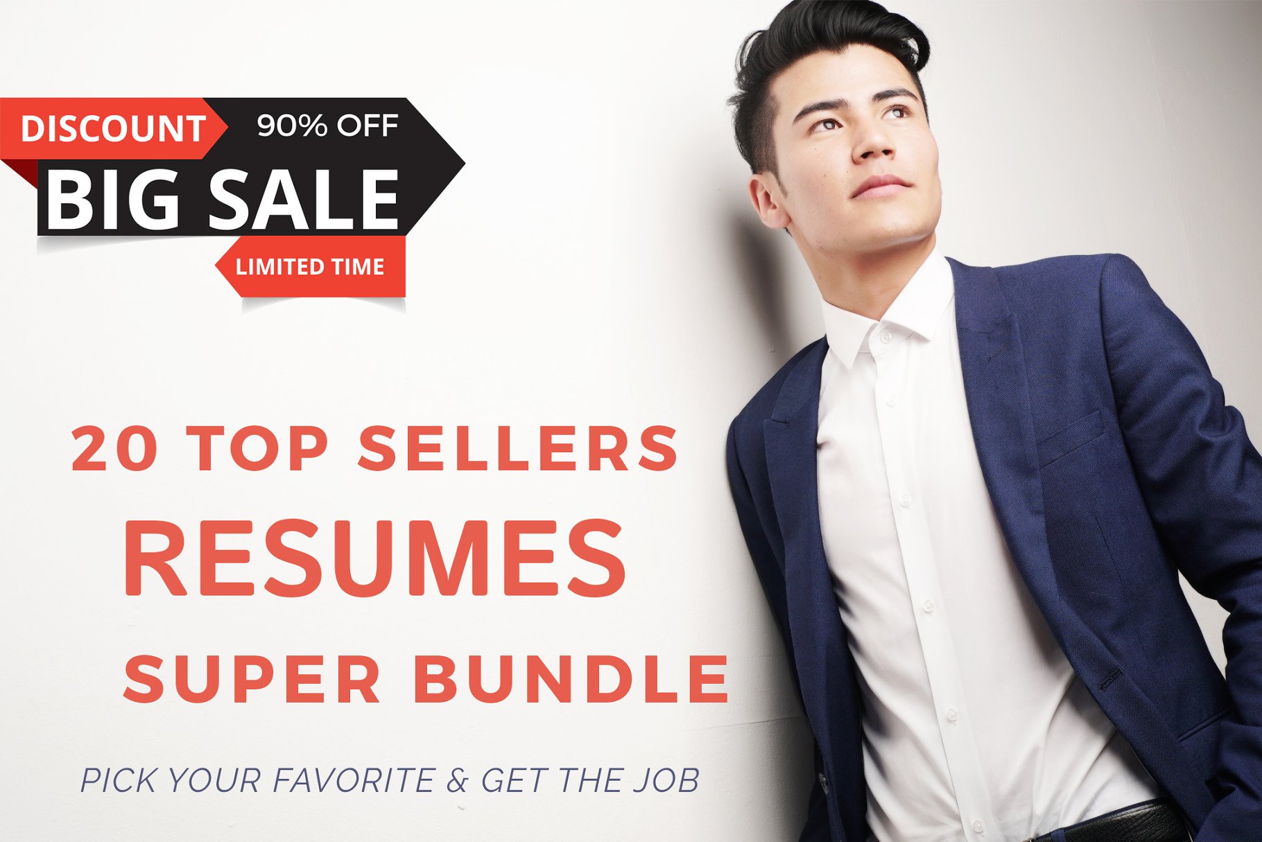 最畅销经典个人简历模板 Top Selling – Resume Template插图