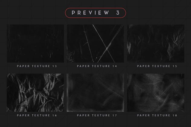 30款手工制作做旧风格黑色纸张材质纹理 Black Paper Textures插图(9)