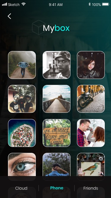 多用途的拍照摄影图库APP UI KITS（PSD&SKETCH）插图(5)