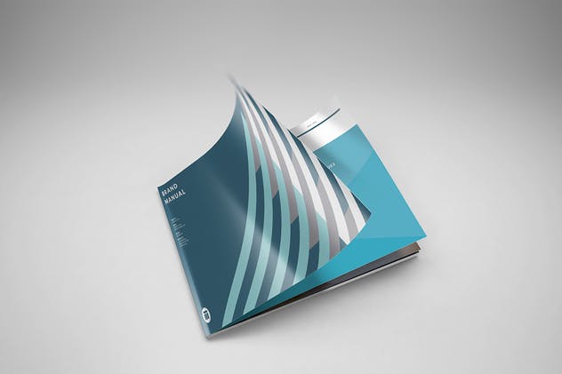 A4横向规格产品目录样机 A4 Landscape Magazine – Catalog Mockups插图(9)