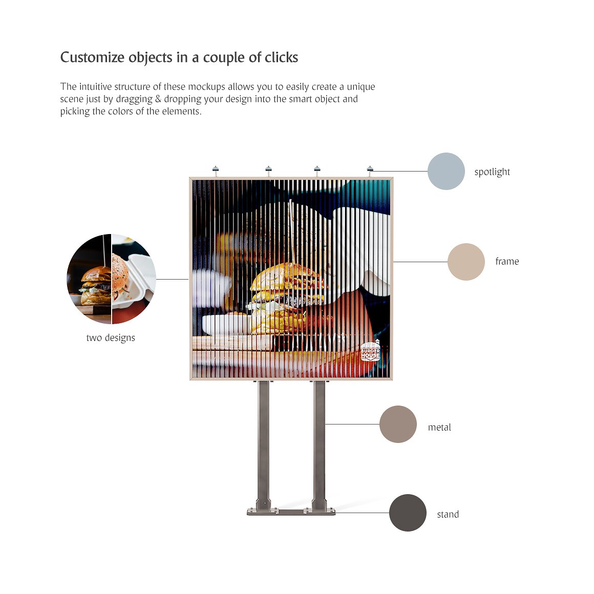 户外广告牌动态展示样机下载 Billboard Animated Mockup [psd,mp4]插图(3)