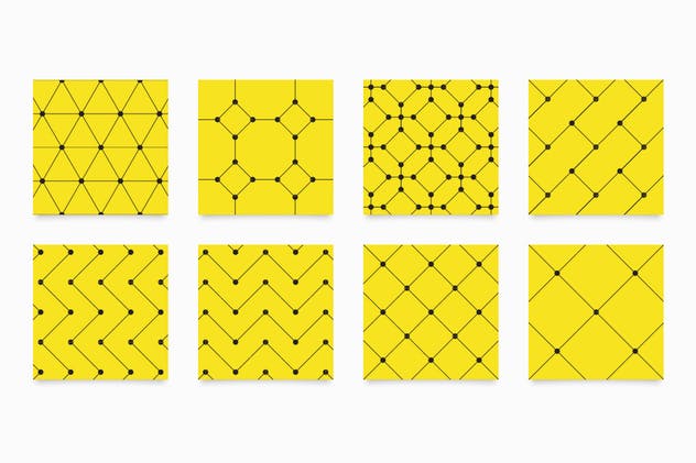 100种风格外观包装设计线条图案纹理 Line Patterns插图(5)