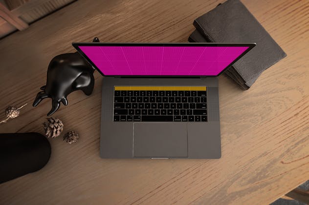 真实场景Macbook笔记本网页UI设计展示样机v1 MacBook Pro V.1插图(11)