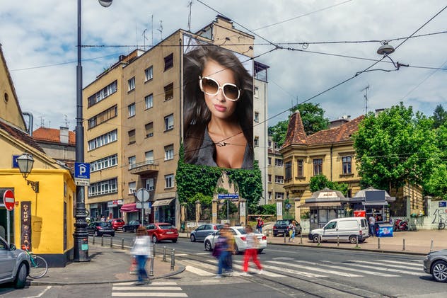 户外广告灯箱广告样机模板合集第二弹 Advertising Space Mock-up Bundle 02插图(7)