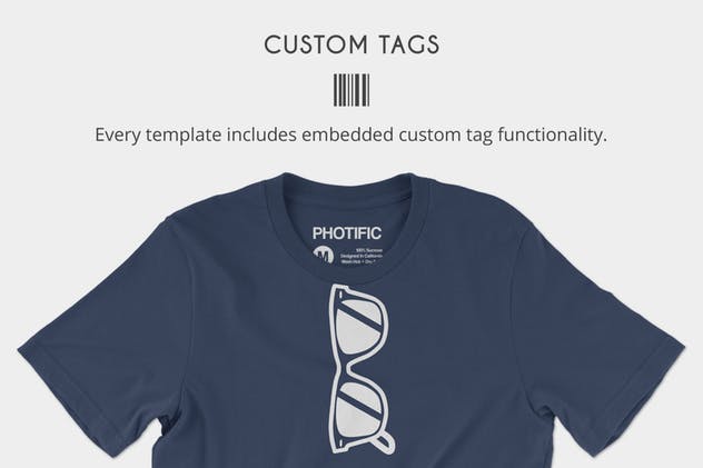 4K逼真时尚纯色T恤服装样机 Bella Canvas 3001 Mockups插图(3)