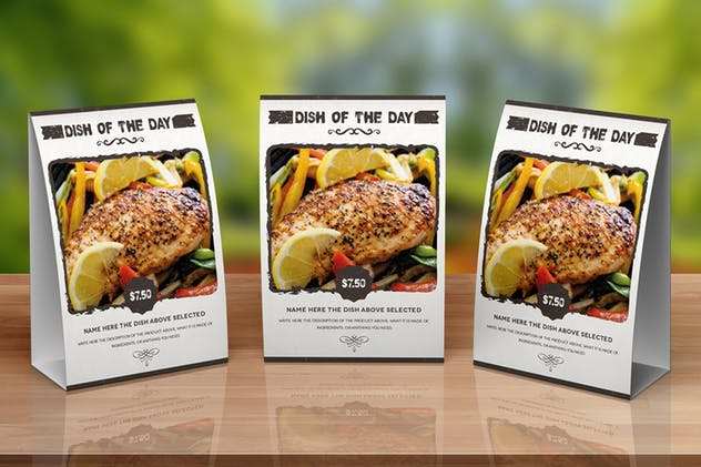 意大利餐厅西式餐厅食品菜单设计模板 The Ristorante Food Menu Illustrator Template插图(13)