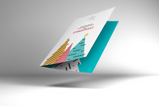 邀请函/明信片/贺卡样机模板 Invitation/ Greeting Card Mockups插图(2)