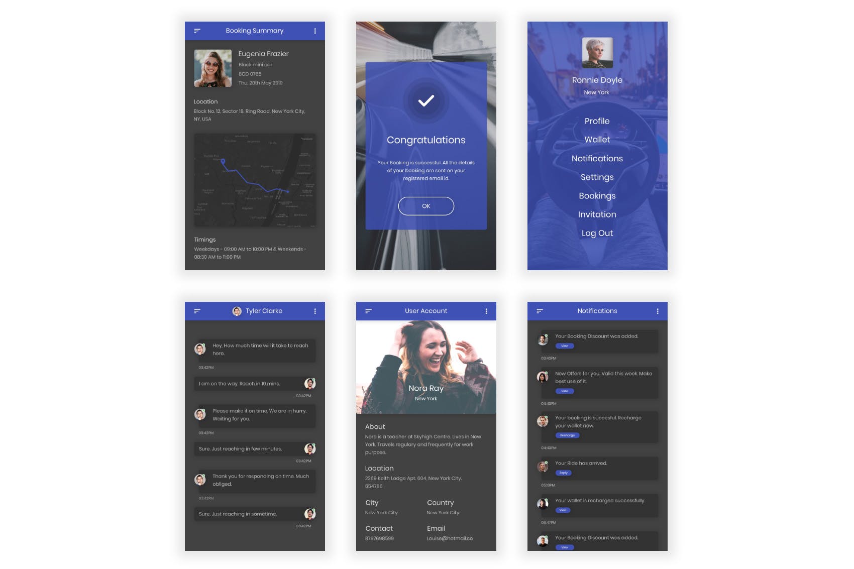 出租车网约车APP应用UI界面设计PSD模板 Taiksi – Taxi & Cab Booking Photoshop UI Kit插图(11)