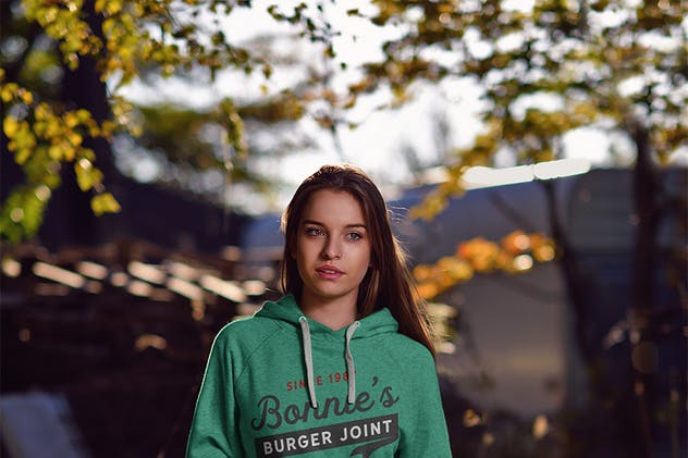 时尚服装连帽衫样机Vol.1 Hoodie Mock-Up Vol.1插图(4)