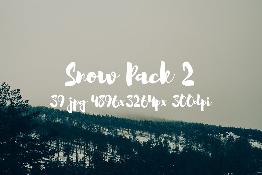白雪茫茫雪景高清照片素材 Snow Photo Pack II插图