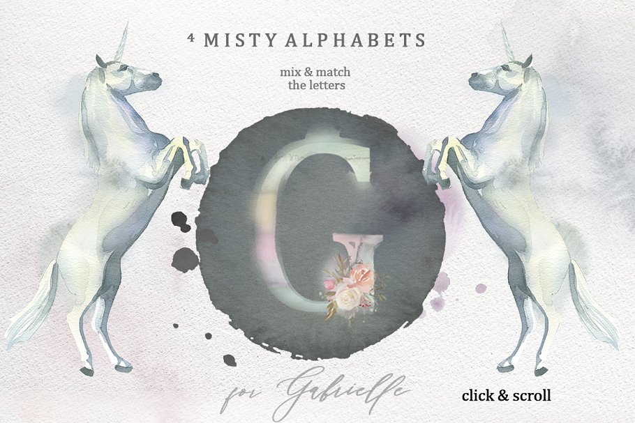 梦幻仙女水彩手绘插画素材合集[3GB] Dream – Fairy Watercolor Collection插图(7)