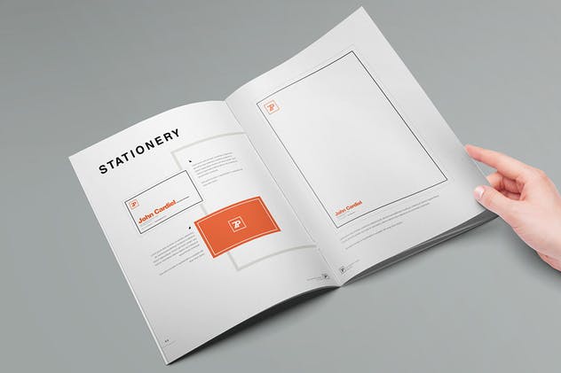 时尚品牌杂志书籍样机 The Muse – Brand Book Template插图(2)