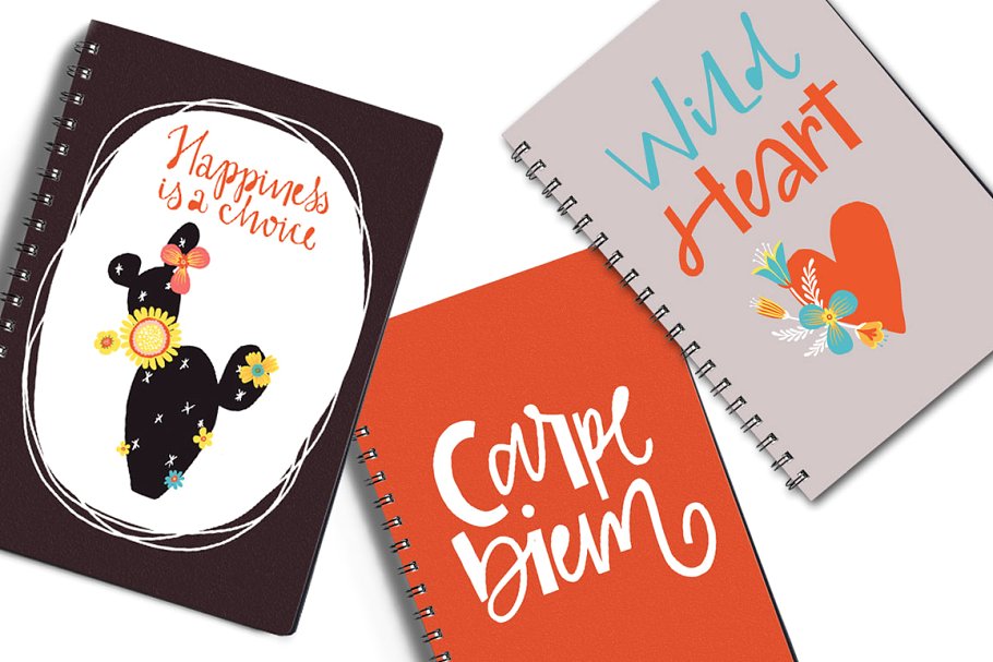 家居装饰字体标签插画 Home Decor Lettering Lab插图(9)