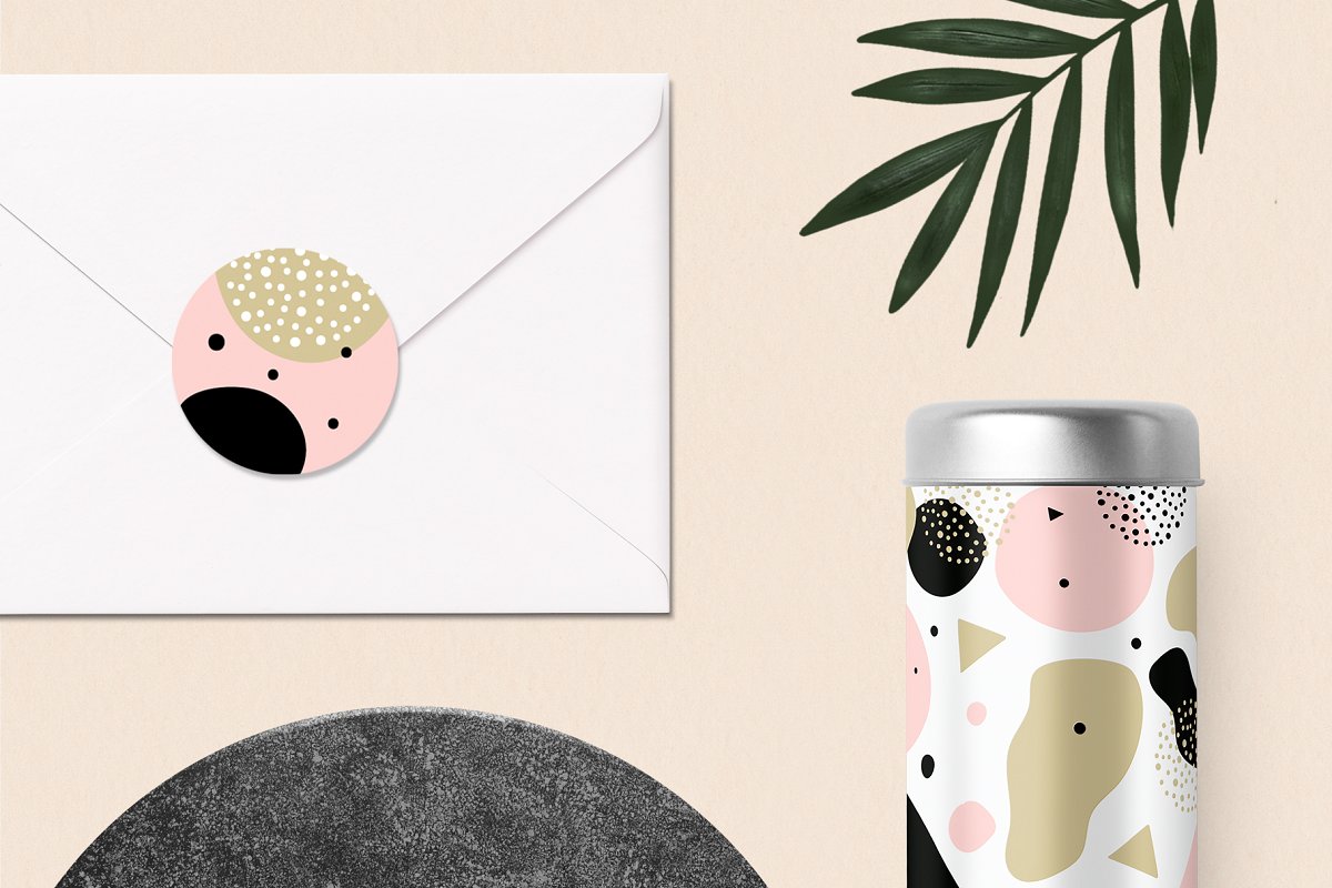 COCO时尚企业品牌套装设计模板插图(7)