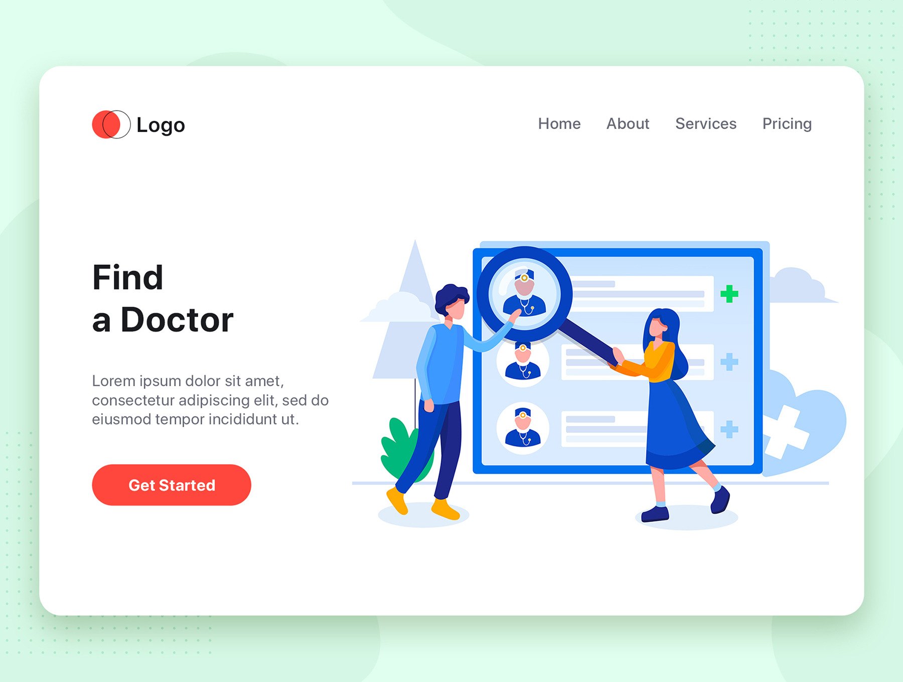 素材库下午茶：10个不同场景的Web矢量插画集插图(5)