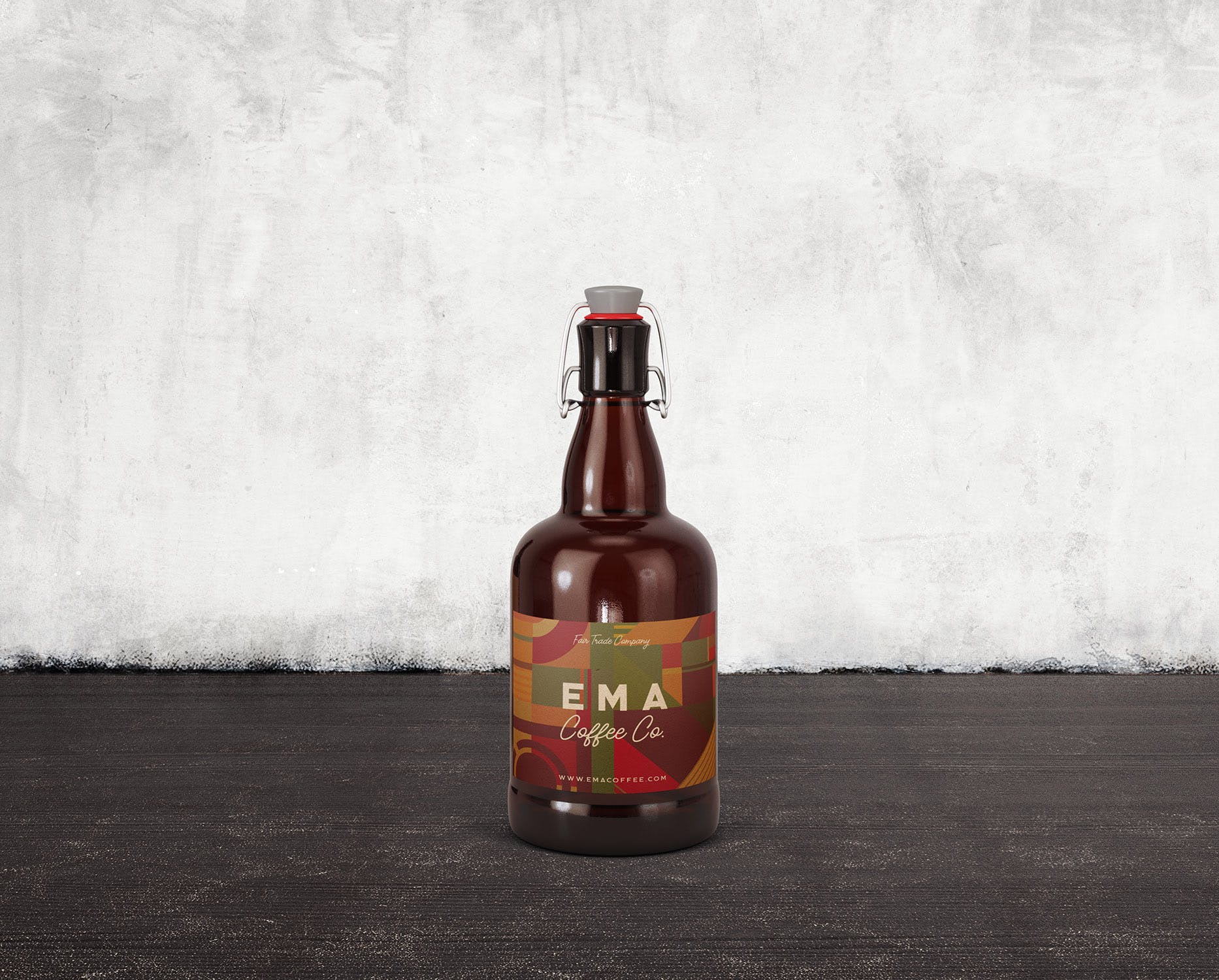 6个啤酒/咖啡/牛奶瓶外观设计素材库精选v1 6 Beer Coffee Milk Bottles Mockups 1插图(5)