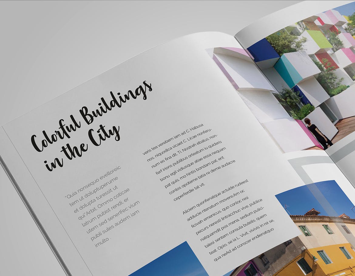 企业/金融/财经杂志设计INDD模板 InDesign Magazine Template插图(5)