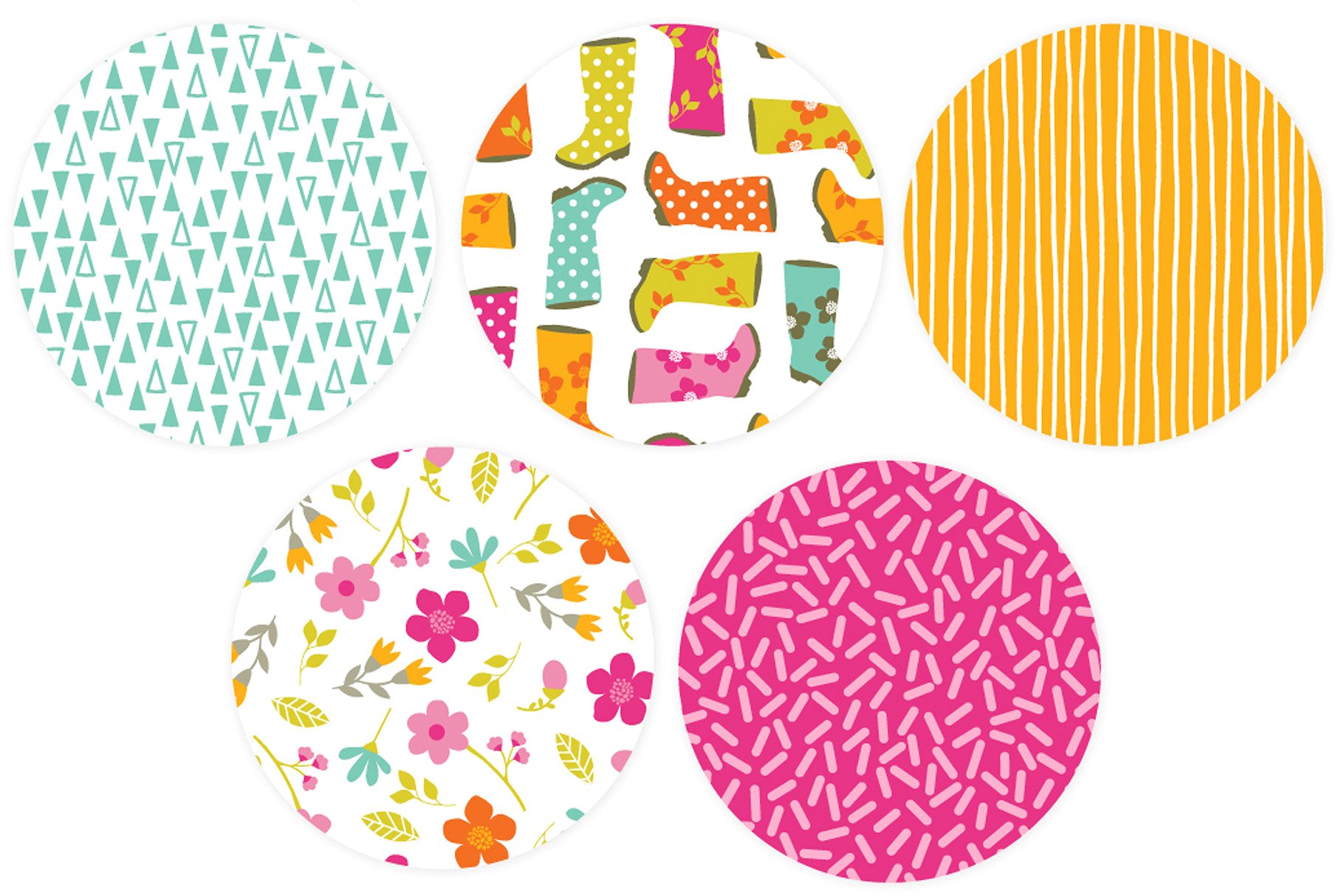 现代花园植物图案纹理 Fresh Modern Garden Patterns插图(6)