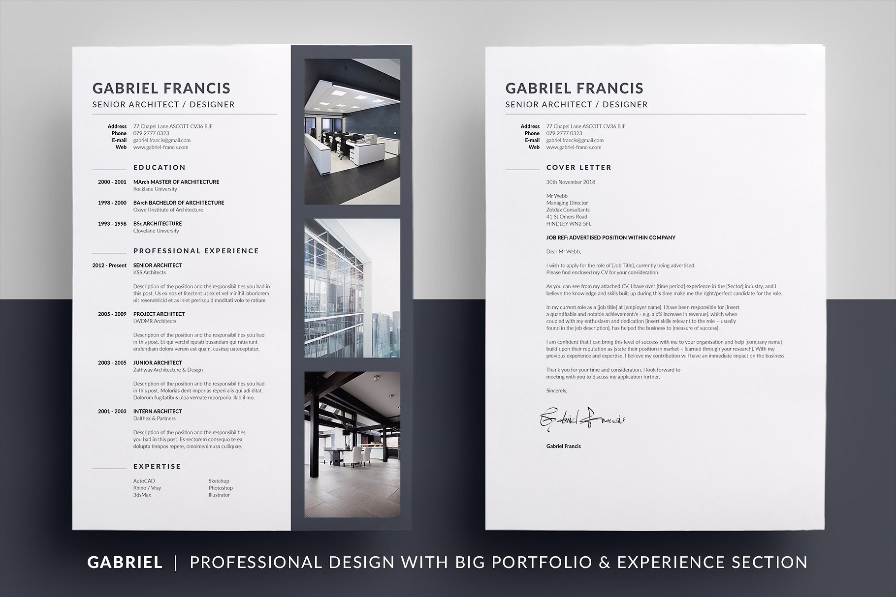 个人简历电子版即拿即用模板合集 Essential Resume/CV Collection插图(7)