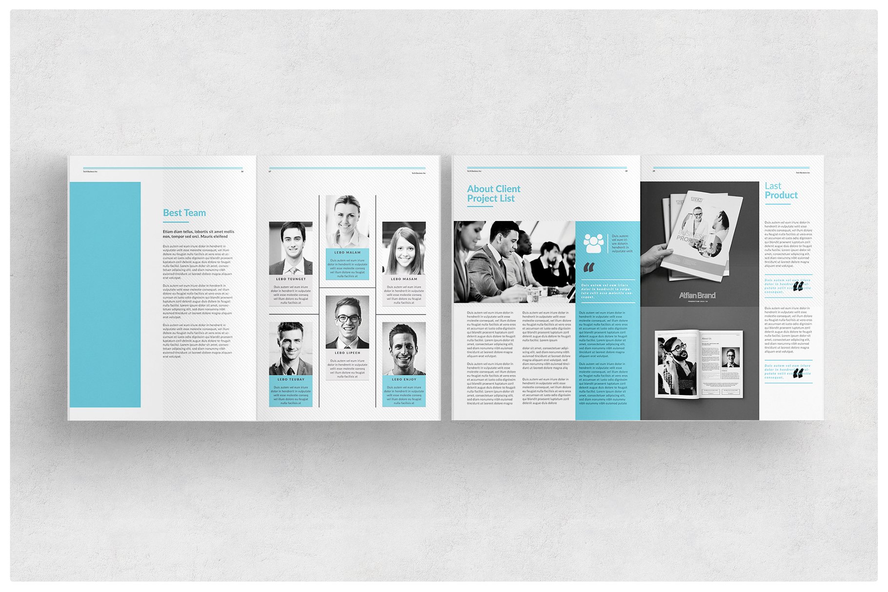 科技创业公司企宣画册模板 Proposal插图(6)