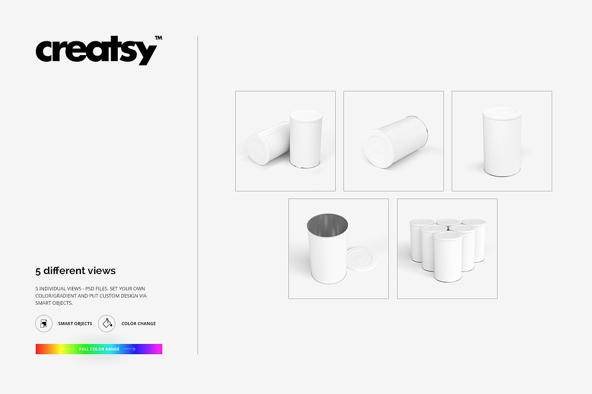 瓶瓶罐罐样机展示模型mockups插图(5)