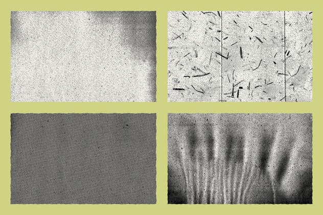 半色调水墨帆布纹理套装1.3 Halftone Screen Texture Pack 1.3插图(2)